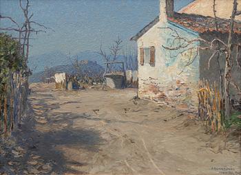 Anshelm Schultzberg, "Bondgård, Abano".