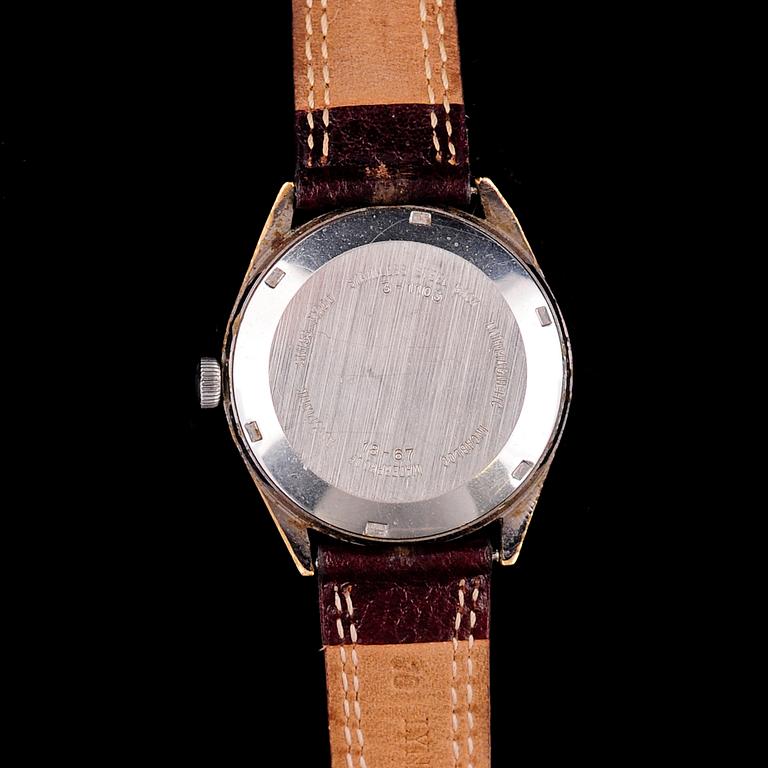 HERRARMBANDSUR, stål, Tärnan Automatic, 1900-talets mitt.