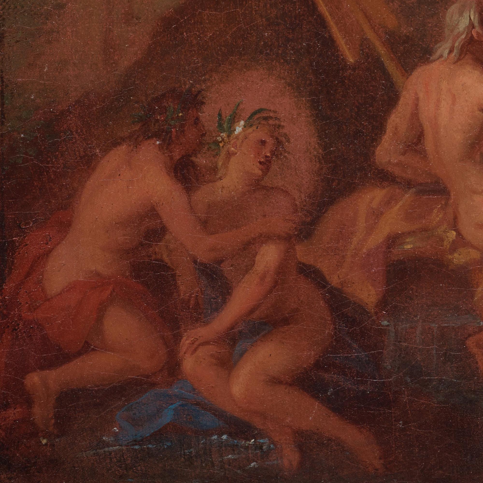 Charles Antoine Coypel Hans krets, Faistos och Teitis med Achilles?.
