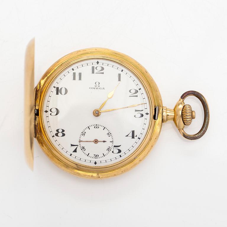 Omega, taskukello, savonette, 53,5 mm.