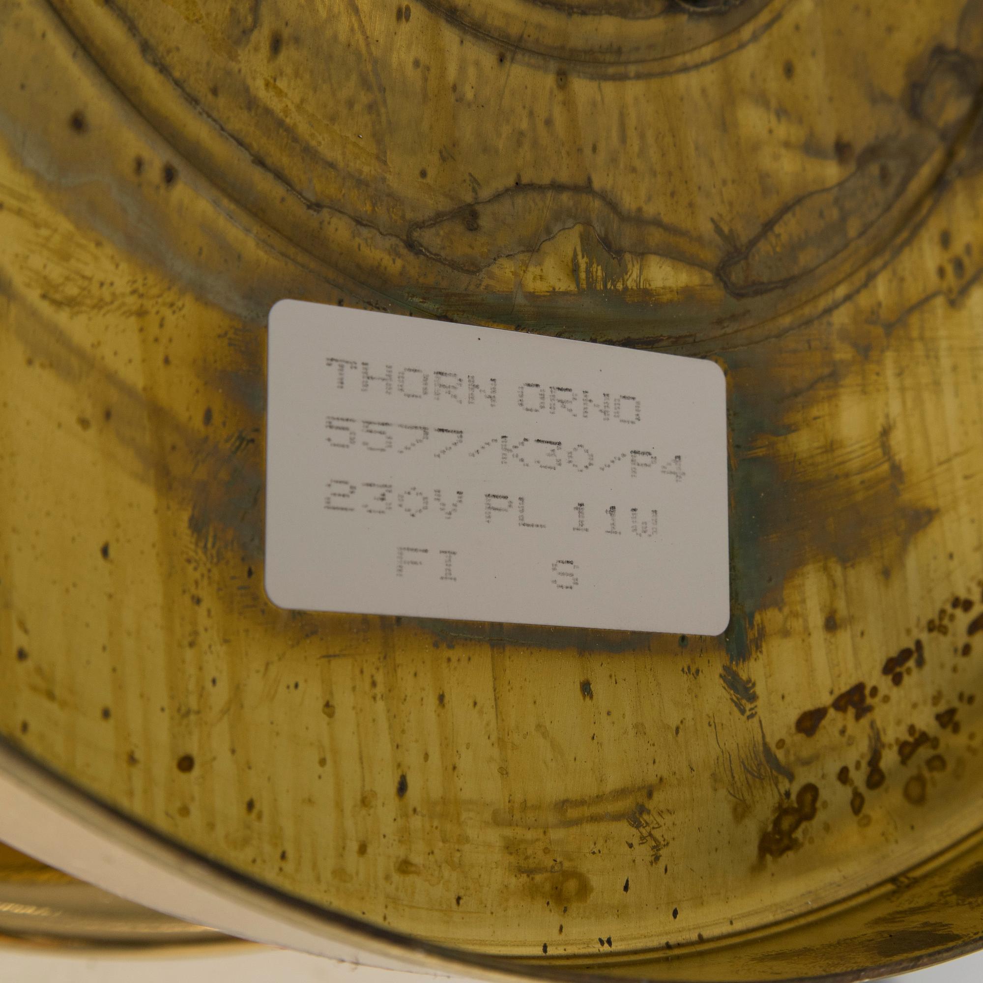 Klaus Michalik, takkrona, "Bau", Thorn Orno, 1990-tal.