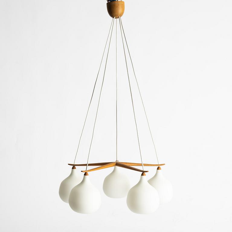 Uno & Östen Kristiansson, ceiling lamp, Luxus, Vittsjö.