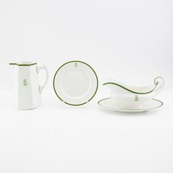 Servis 49 dlr Gustavsberg omkring 1900, porslin.