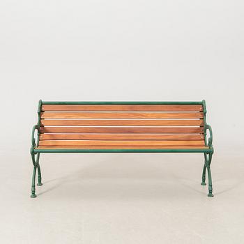 Trädgårdssoffa Klafreströms bruk 1900-talets andra hälft.