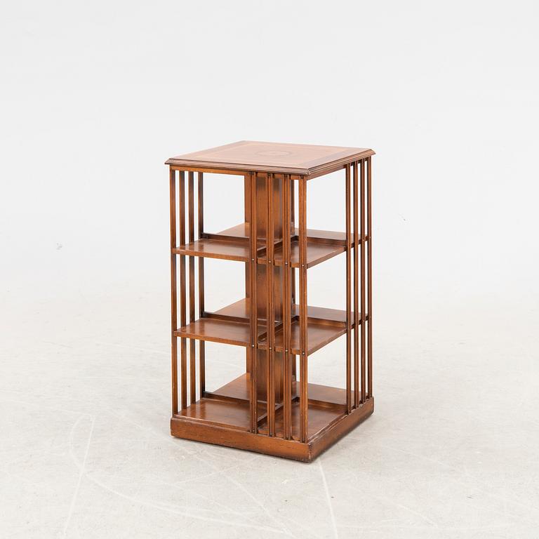 A mahogany book stand later part of the 20th century.