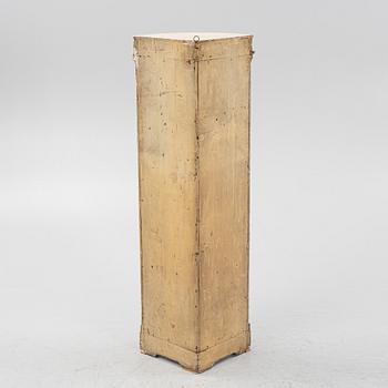Hörnskåp, gustaviansk stil, 1800-tal.