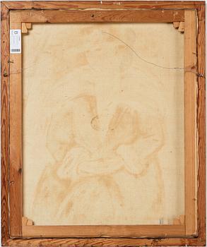 Einar Jolin, Kvinna med pälsbrämad hatt.