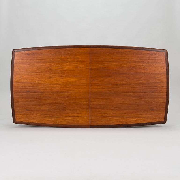 Arne Hovmand-Olsen, 1950's dining table and four chairs for Mogens Kold, A/S Kerteminde, Denmark.