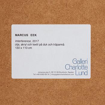 Marcus Eek, "Interference".