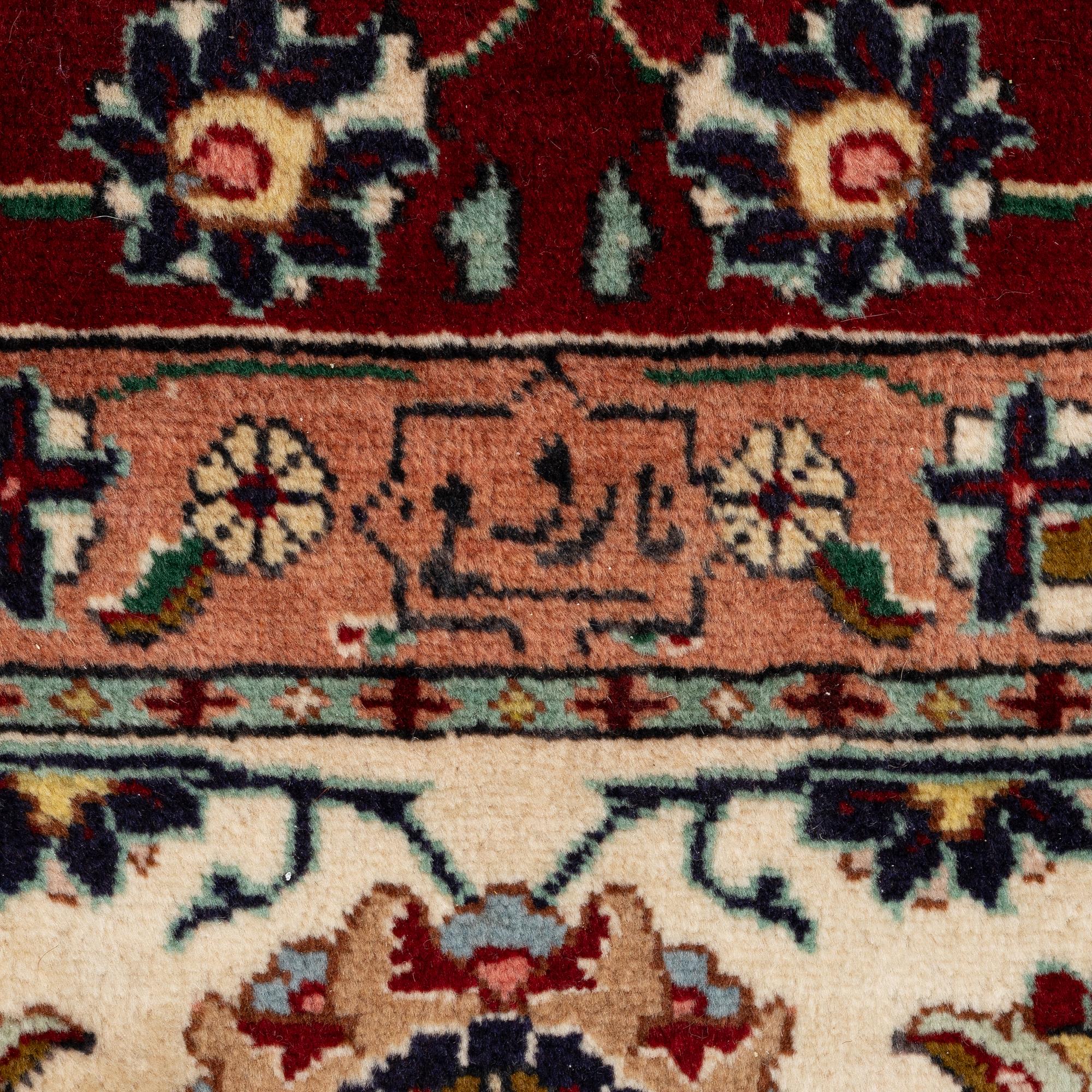 Rug, Tabriz, approx. 310 x 230 cm.