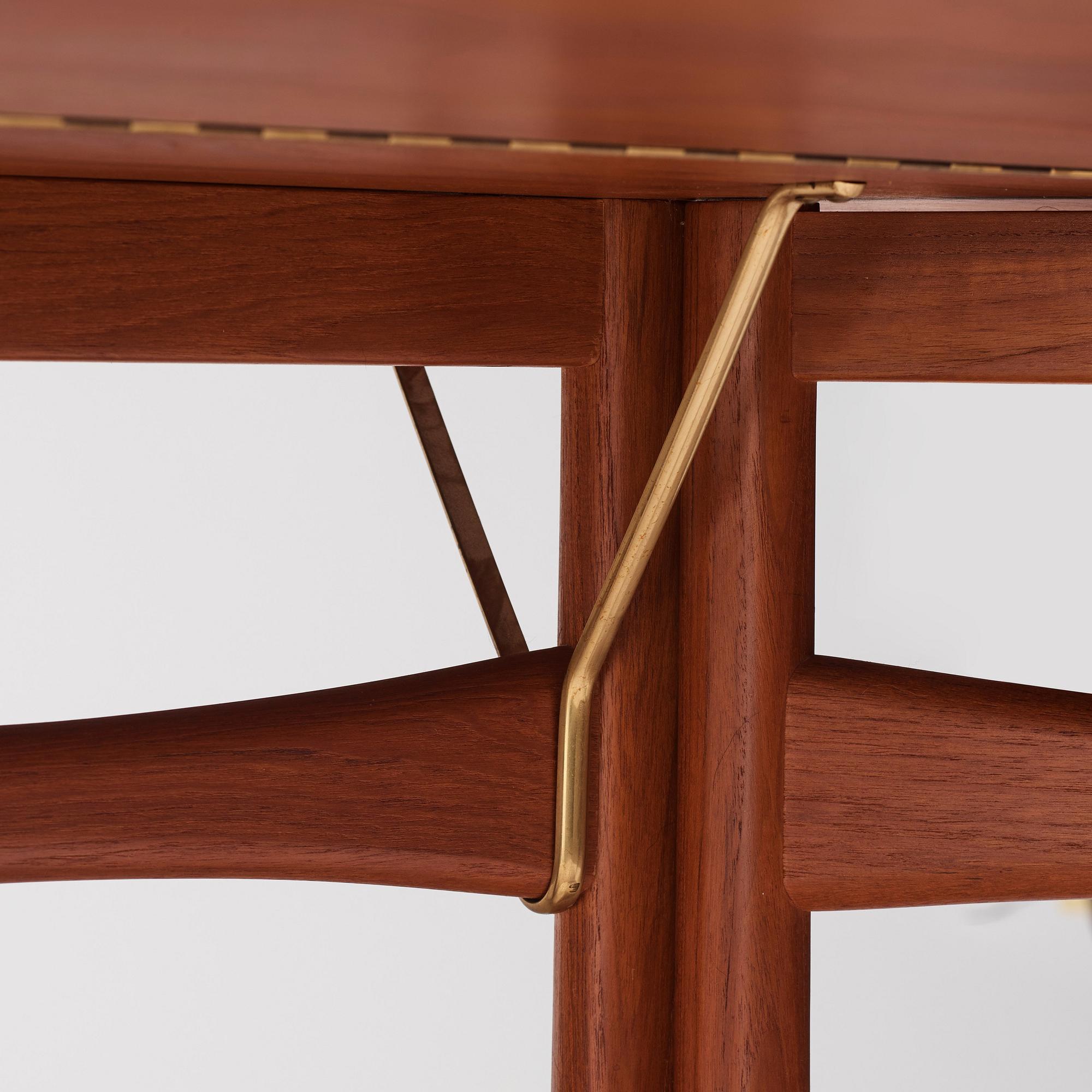 Peter Hvidt & Orla Mølgaard Nielsen, matbord, France & Son, Danmark 1950-60-tal.