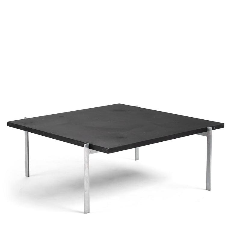 Poul Kjaerholm, a "PK61" coffee table, E. Kold Christensen, Denmark, 1960s.