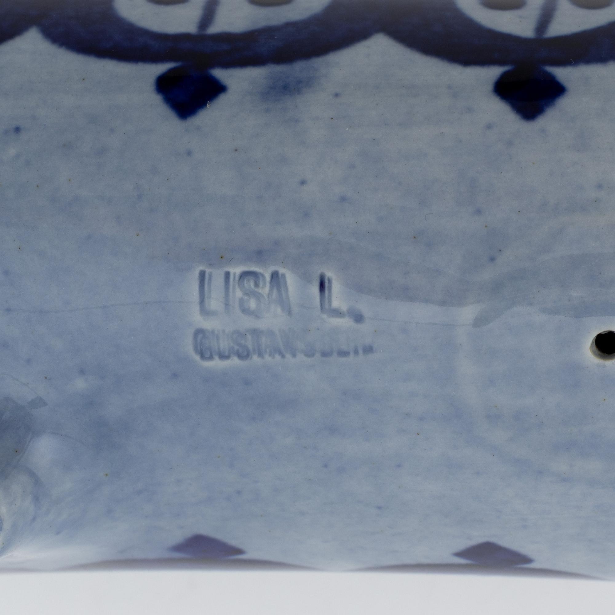Lisa Larson, a stoneware candle holder from Gustavsberg.