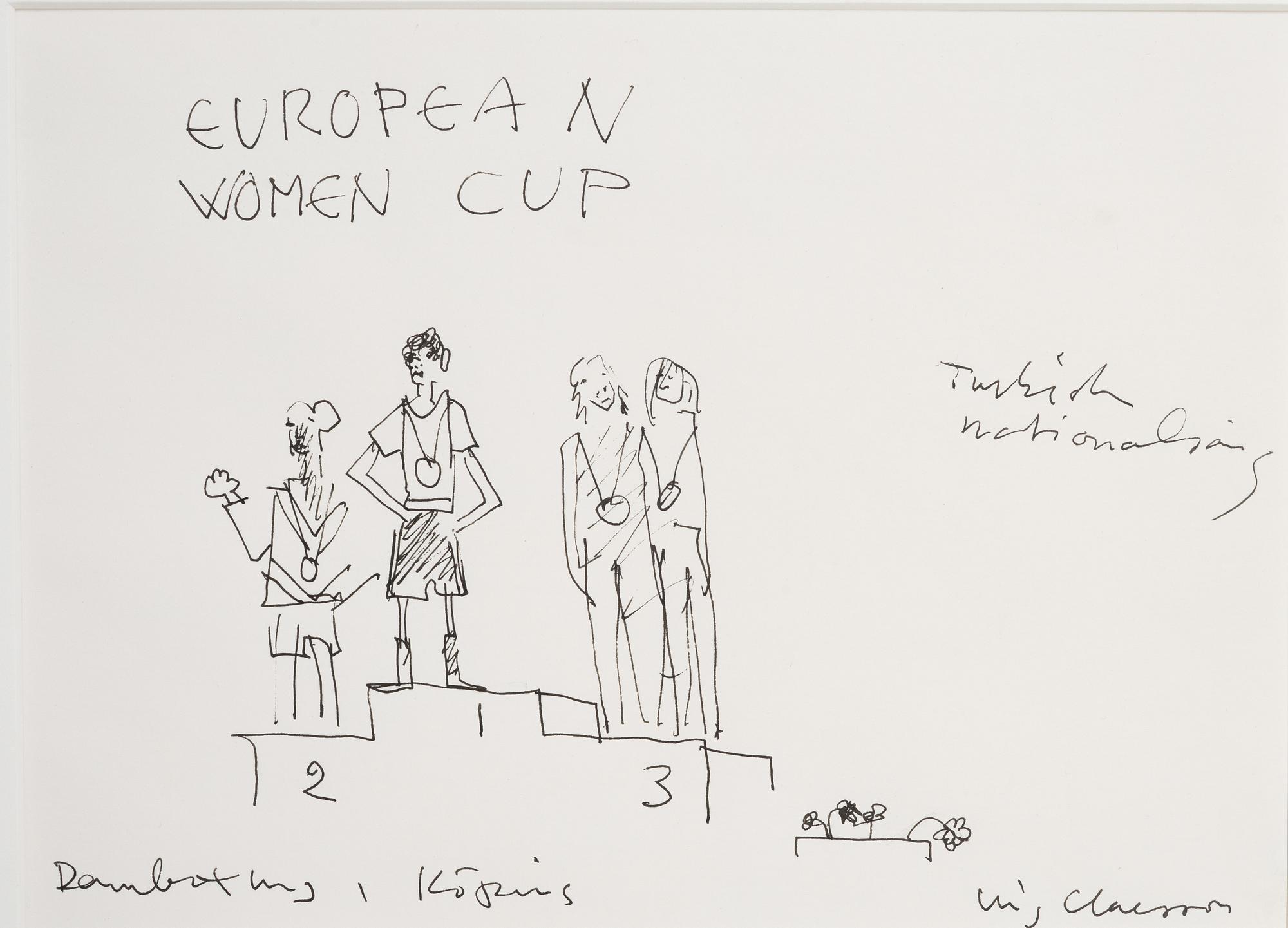 Stig Claesson, European Women Cup.