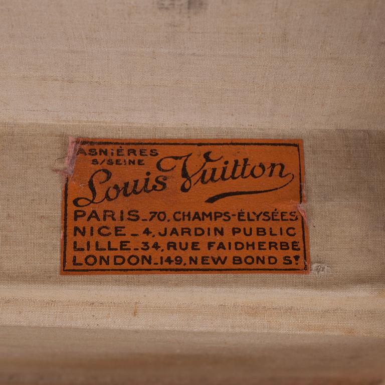 LOUIS VUITTON, resväska, 1910-tal.