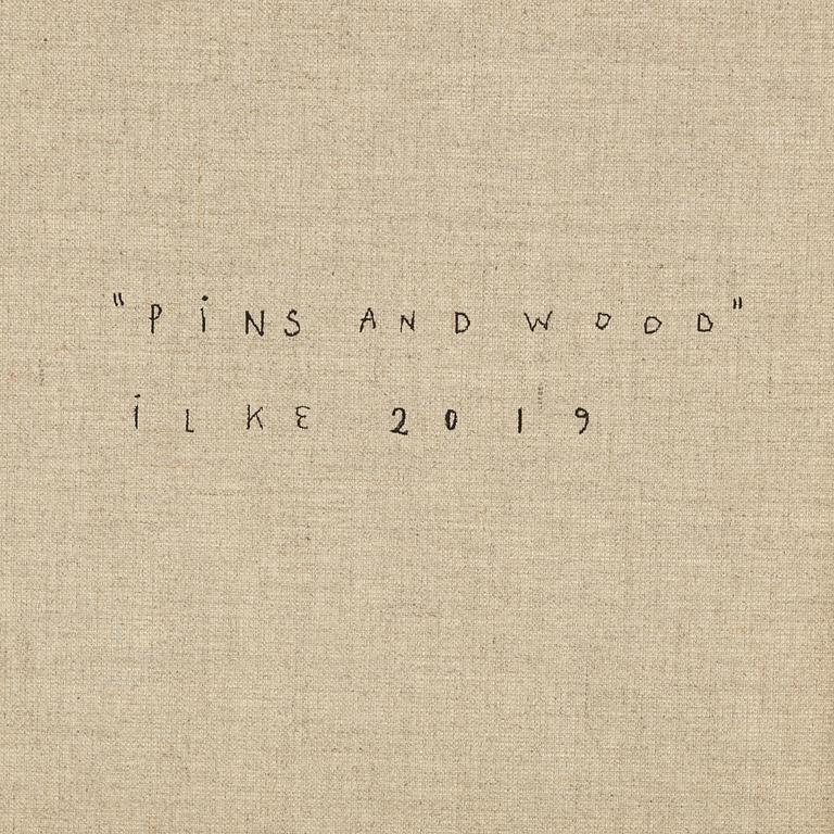Emilia Ilke, "Pins and Wood".