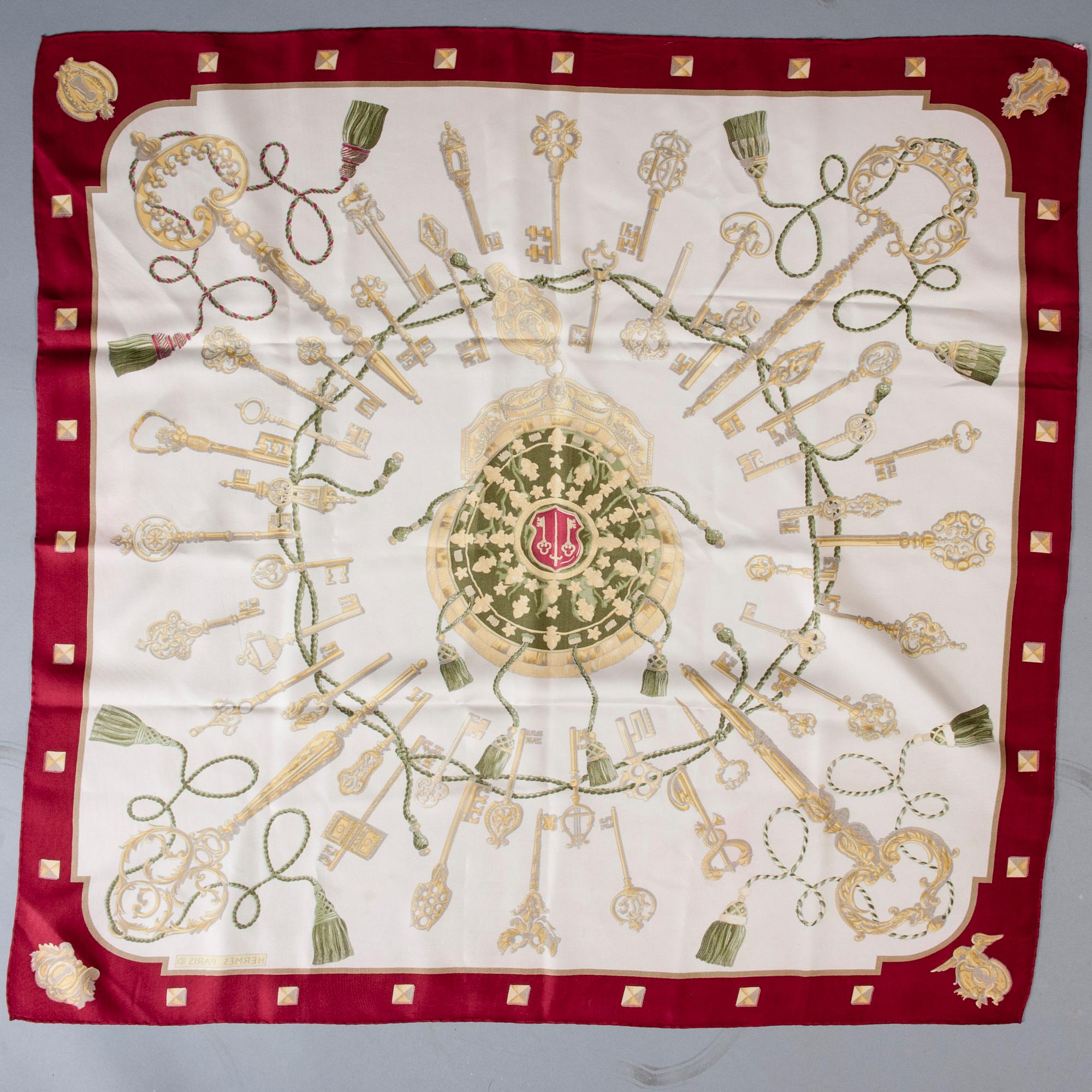 SCARF, "Les Clés", Hermès.