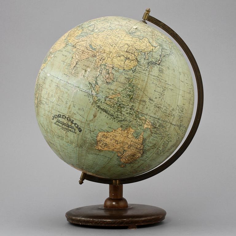 JORDGLOB, Columbus-Verlag, Berlin, 1900-talets första hälft.