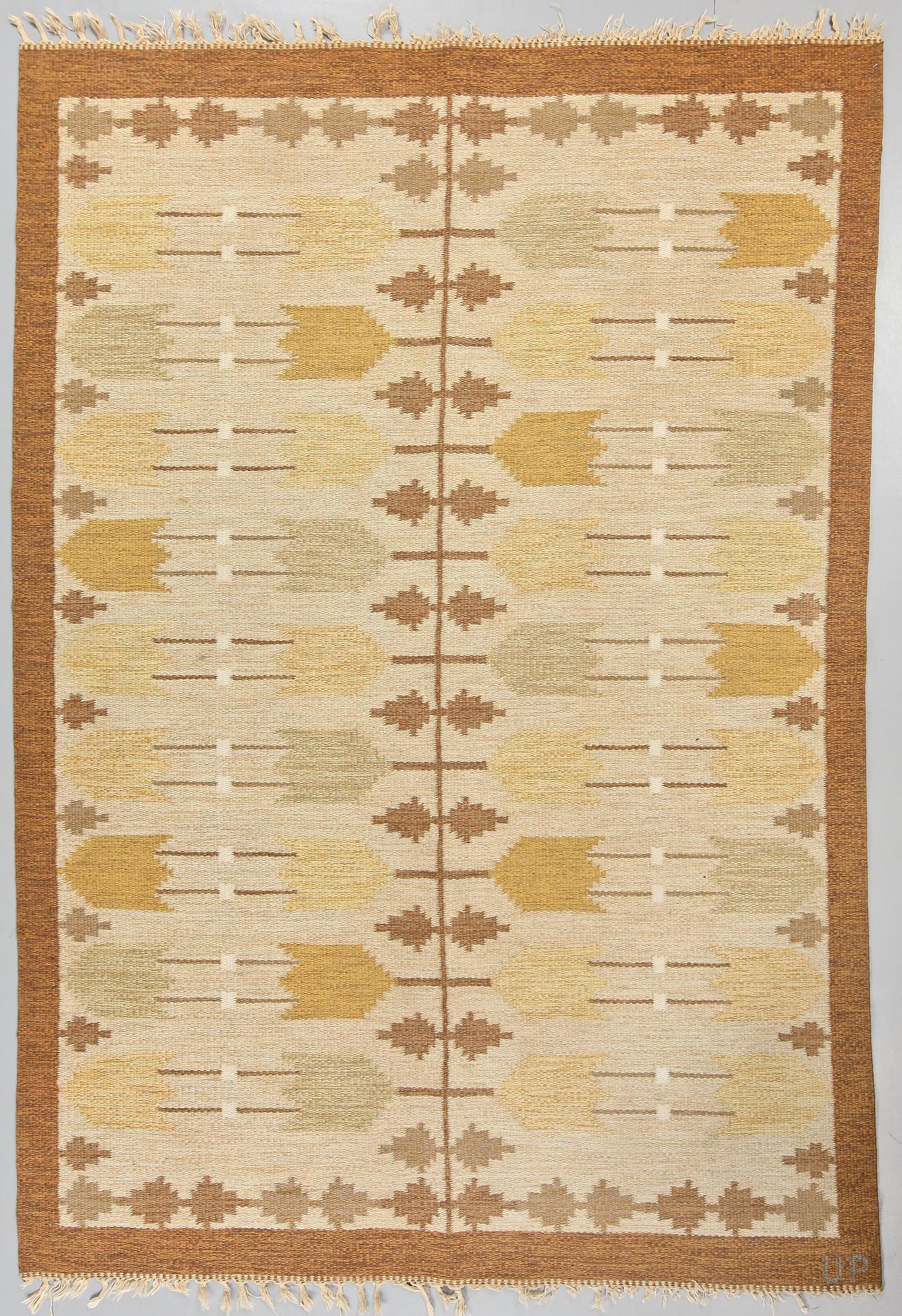 MATTA, rölakan, Ulla Parkdal, 1900-talets andra hälft. 240 x 168 cm.