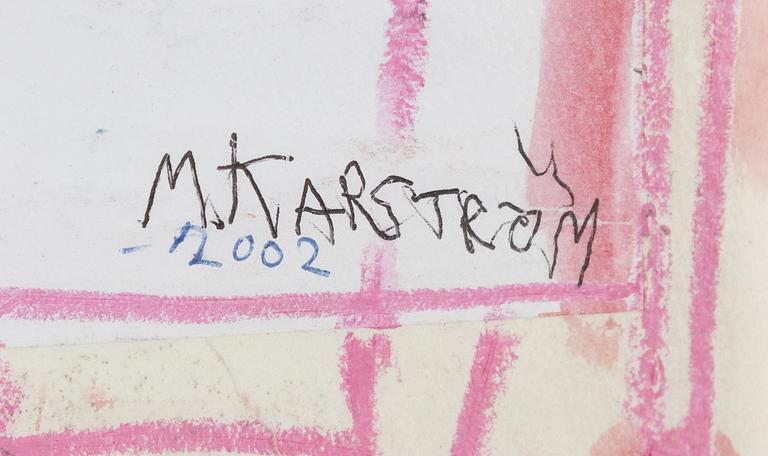 Mauritz Karström, pastel & watercolour, signed and dated 2002.