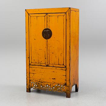 A Chinese wooden cabinet, Shangxi, circa 1900.