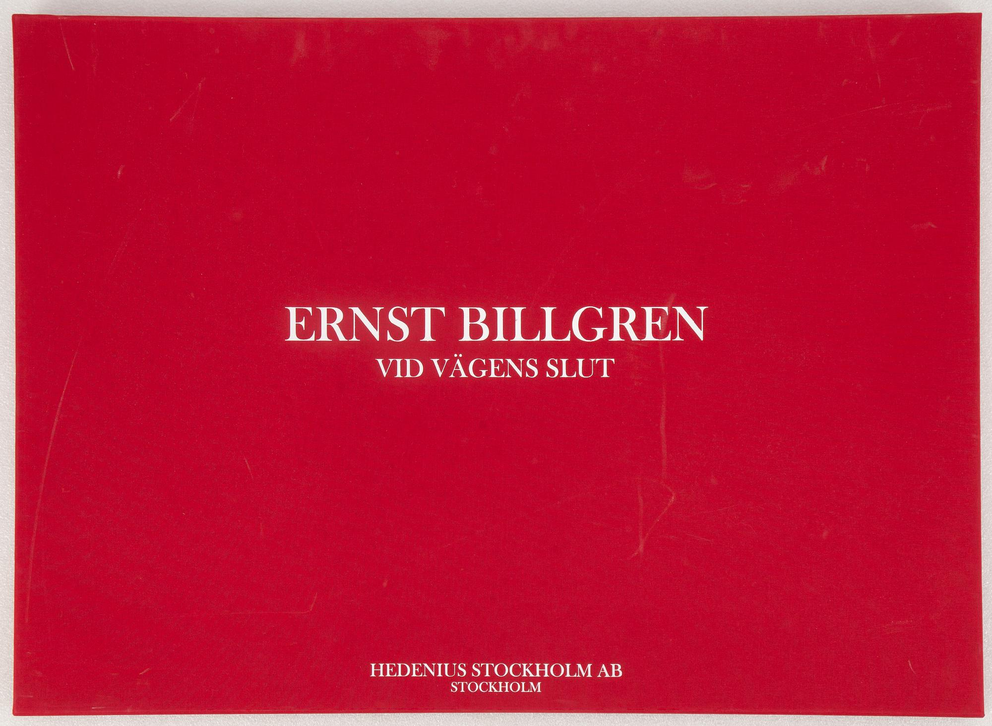 Ernst Billgren, Portfölj "Vid vägens slut".