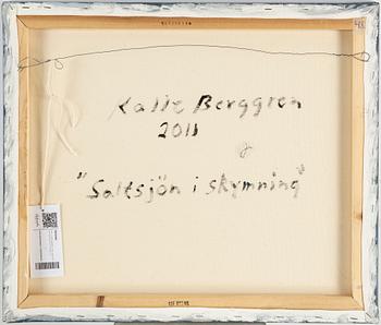 KALLE BERGGREN, signed and dated 2011 on verso.
