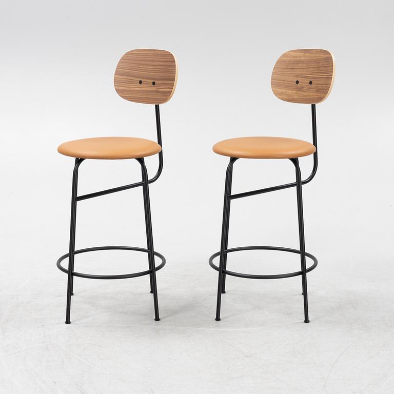 A pair of 'Afterroom Counter Chair' barchairs from Menu.