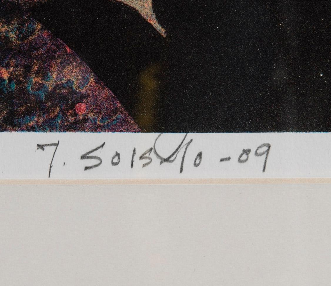 JUHA SOISALO, färglitografi, daterad -09, numrerad 71/100.