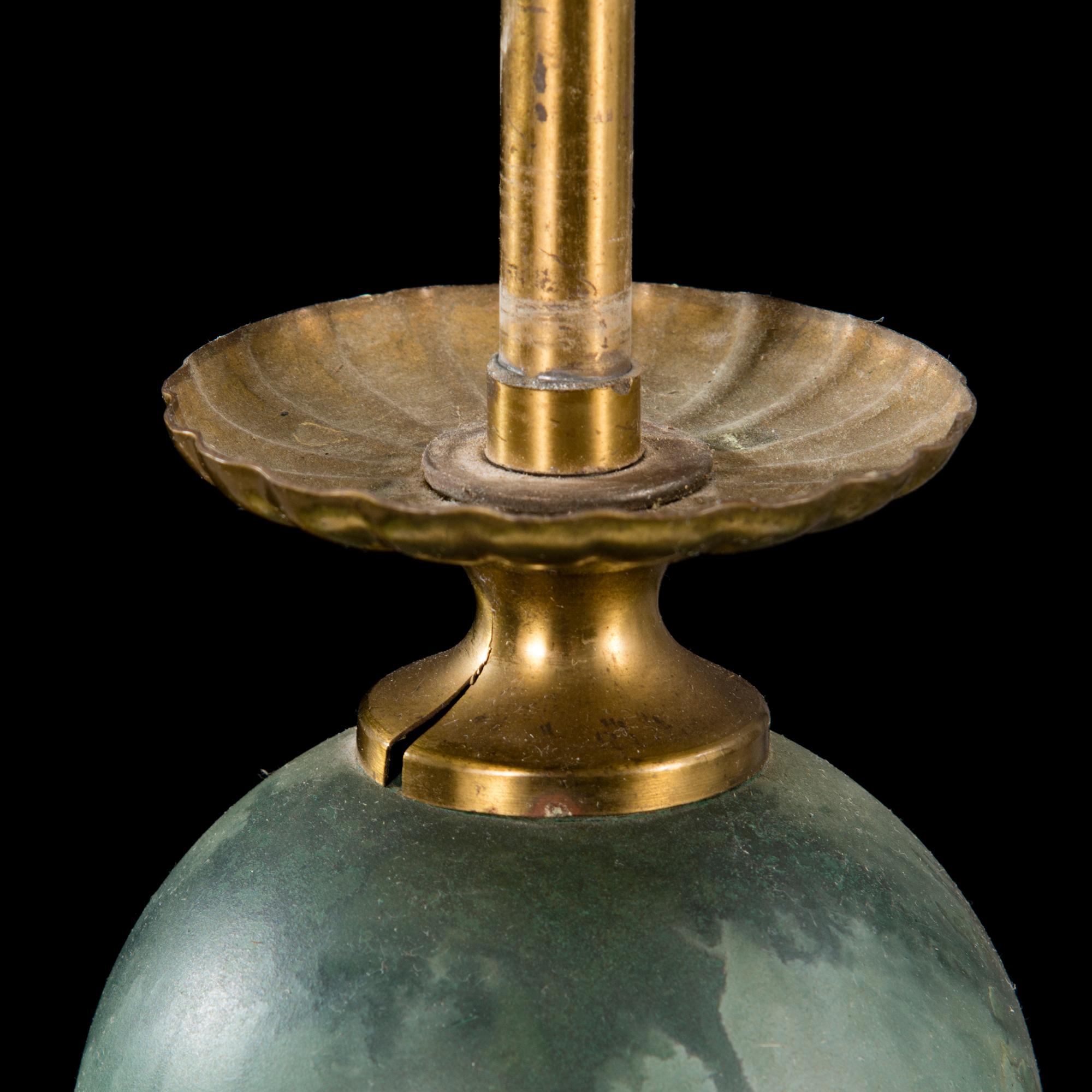 TAKLAMPA, art déco, möjligen Böhlmarks, 1930-tal.
