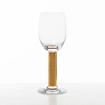 Gunnar Cyrén, glasservis, 26 delar, "Nobel", Orrefors.