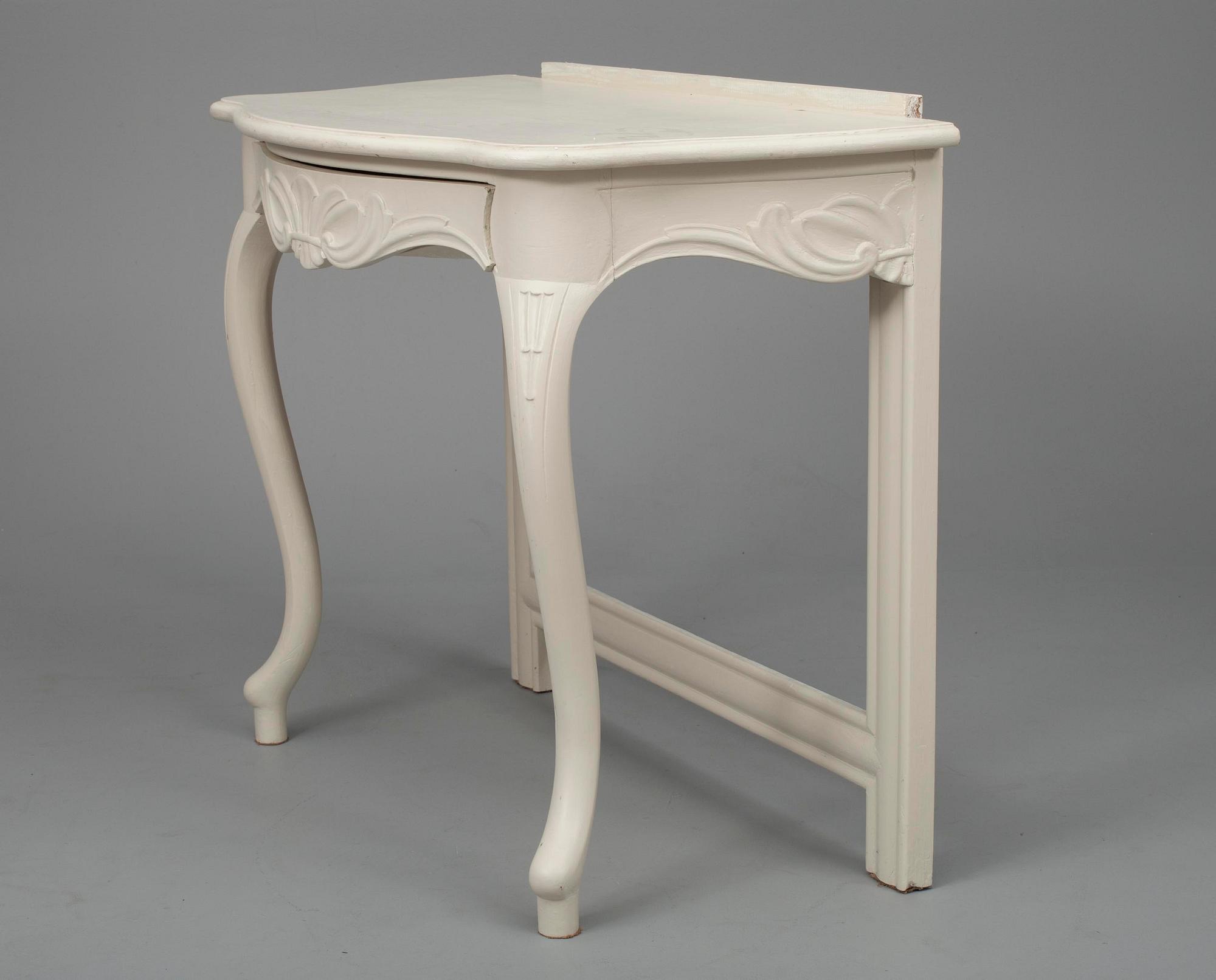 SPEGELKONSOL, rokokostil, 1800-talets slut.