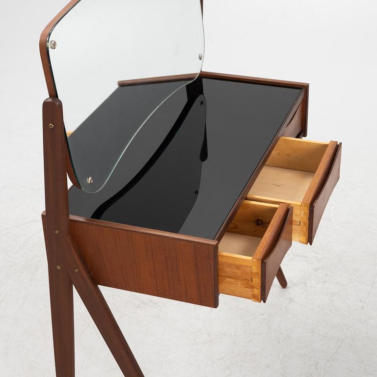 Arne Vodder, a teak veneered dressing table, Denmark, 1950's.