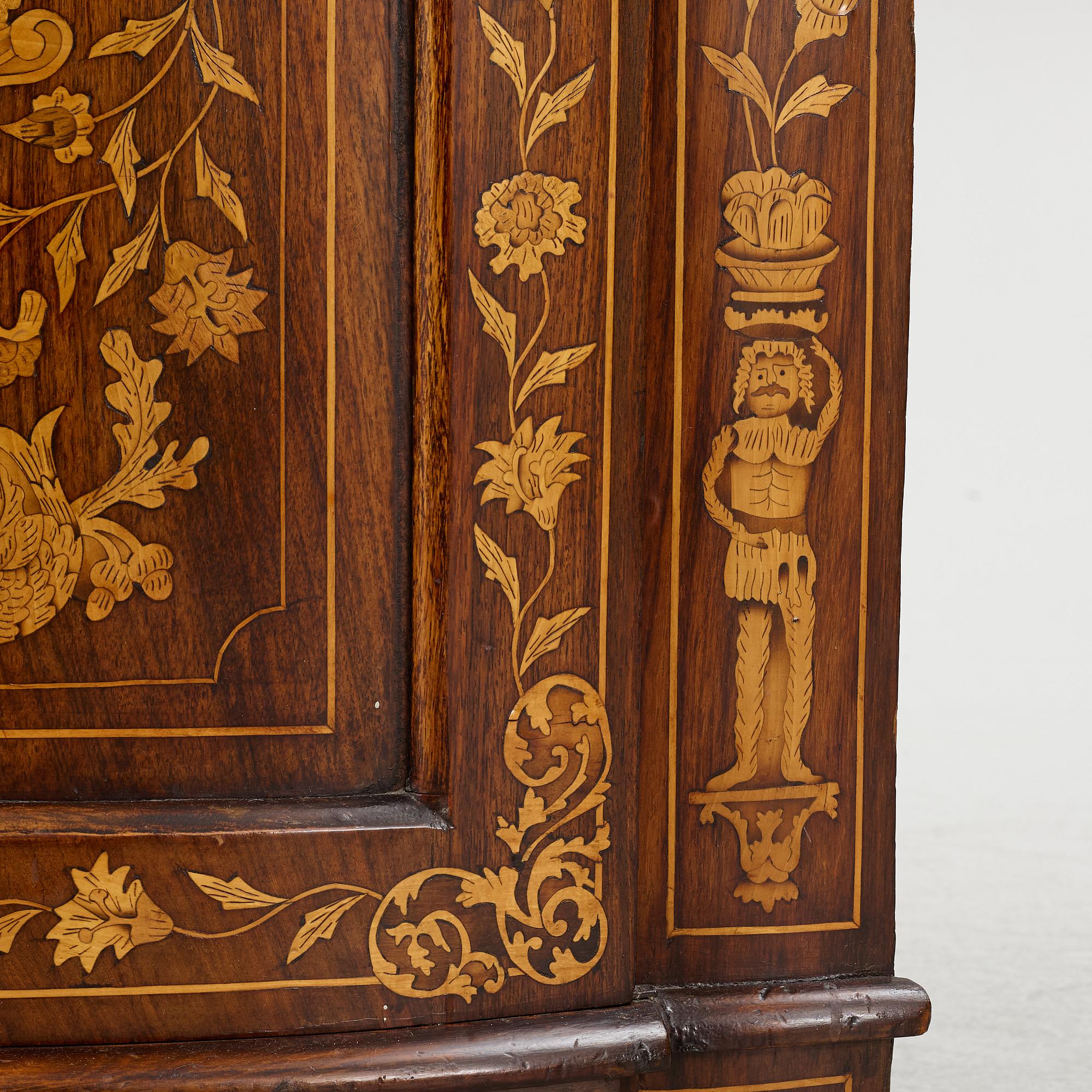 Hörnskåp, Holland 1800-tal.