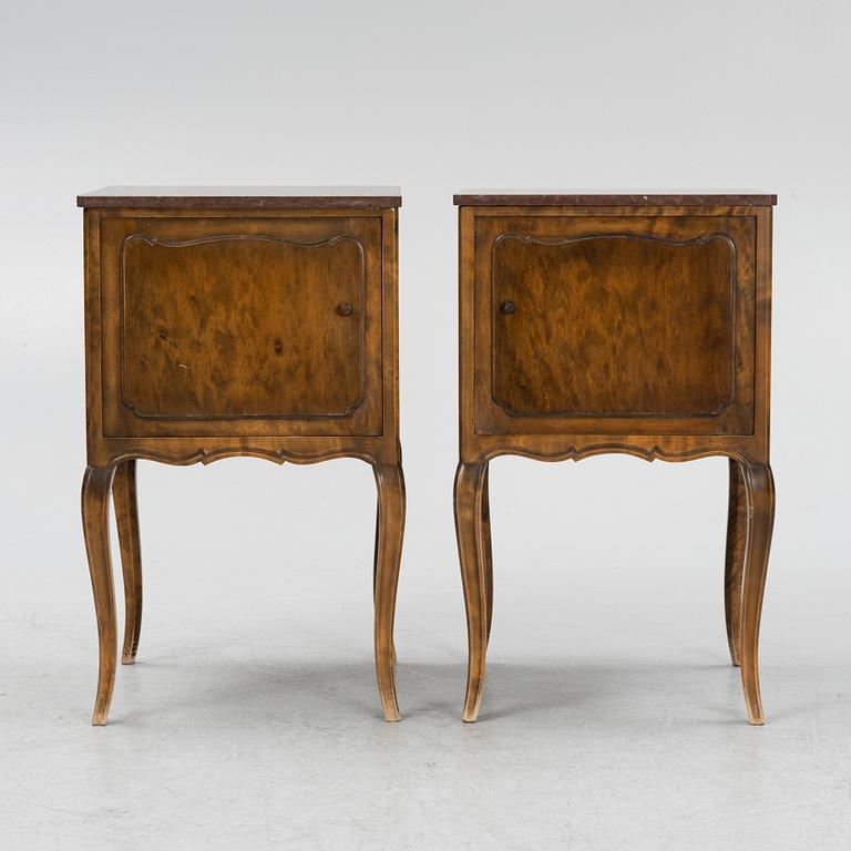 Sängbord, ett par, "Atlantik", Nordiska Kompaniet, 1928.
