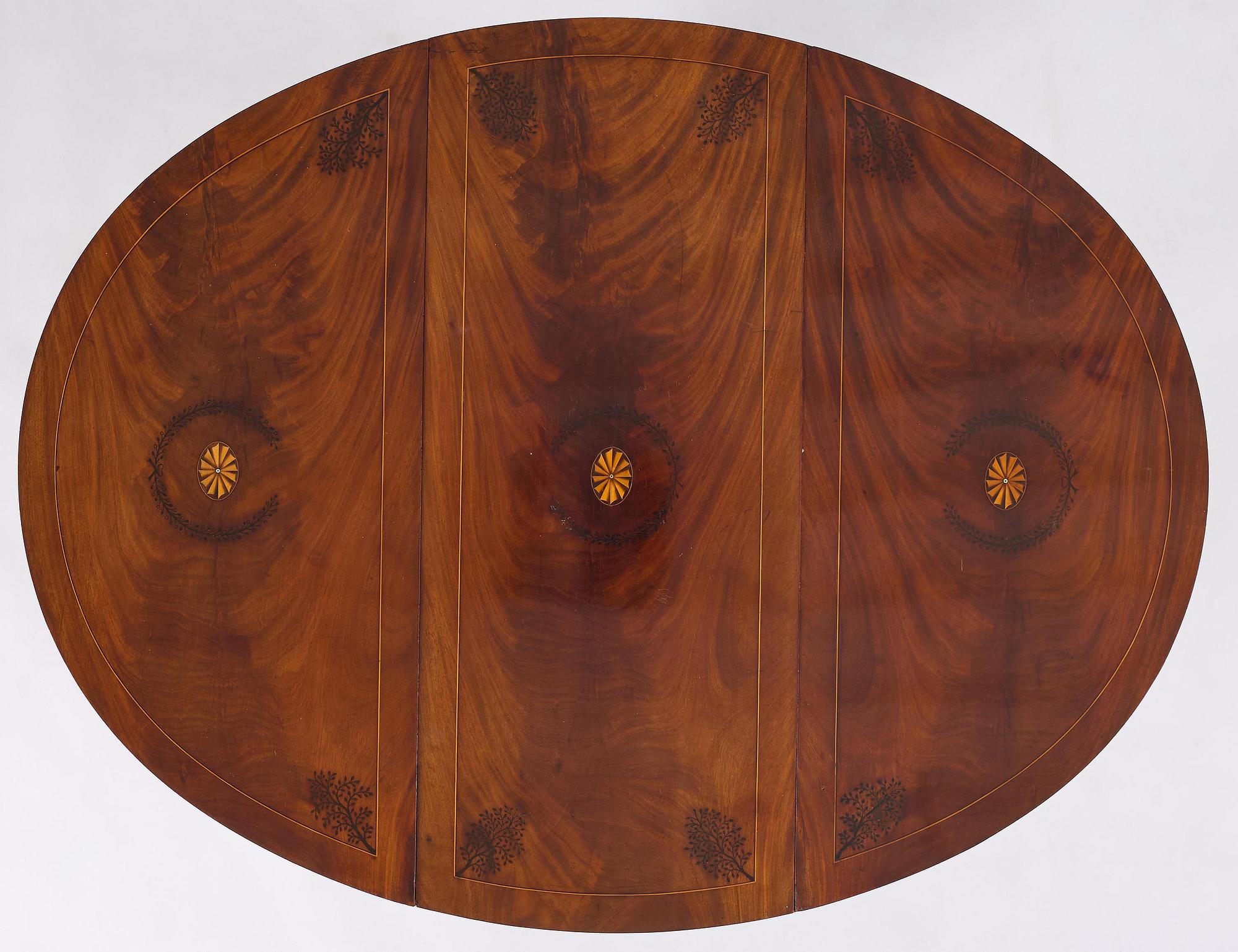 Biblioteksbord, Sverige, 1800-talets första hälft.