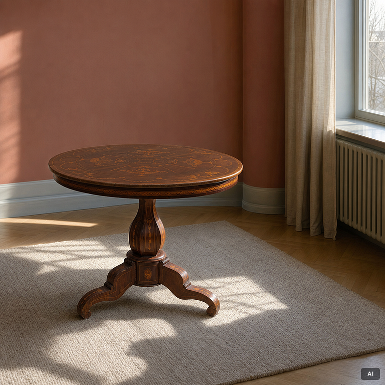 A 19th century table.