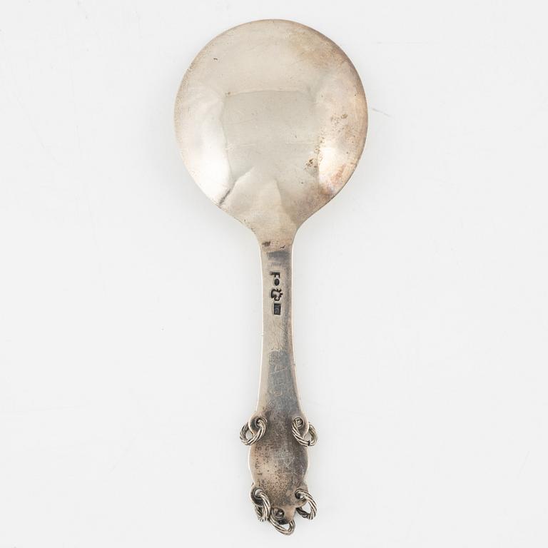 A Swedish Silver Spoon, mark of Johan Gadd, Piteå 1764.