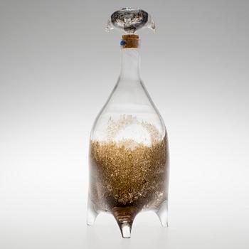 KARAFF, "Art Napoleon", Björn Weckström, Nuutajärvi Notsjö, signerad, 1970/80-tal.