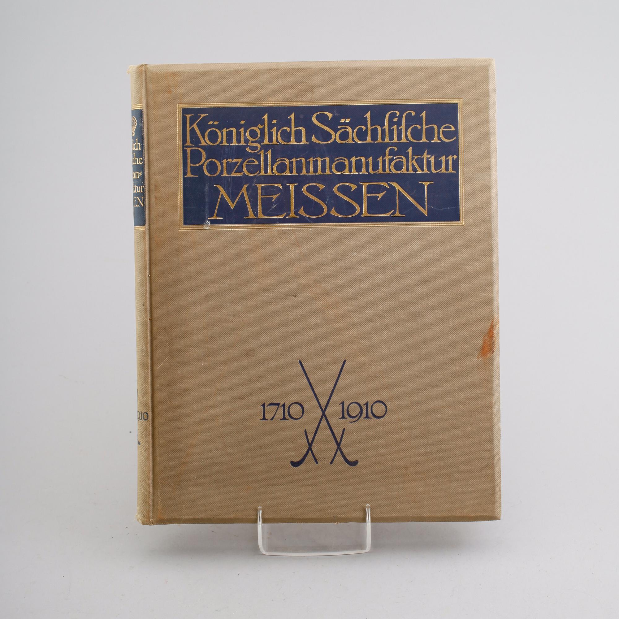 BOK: Königlich Sächsische Porzellanmanufaktur Meissen.