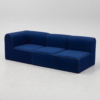 Erik Rasmusen, a three-piece 'Paustian Modular' sofa. Designed in 1969.