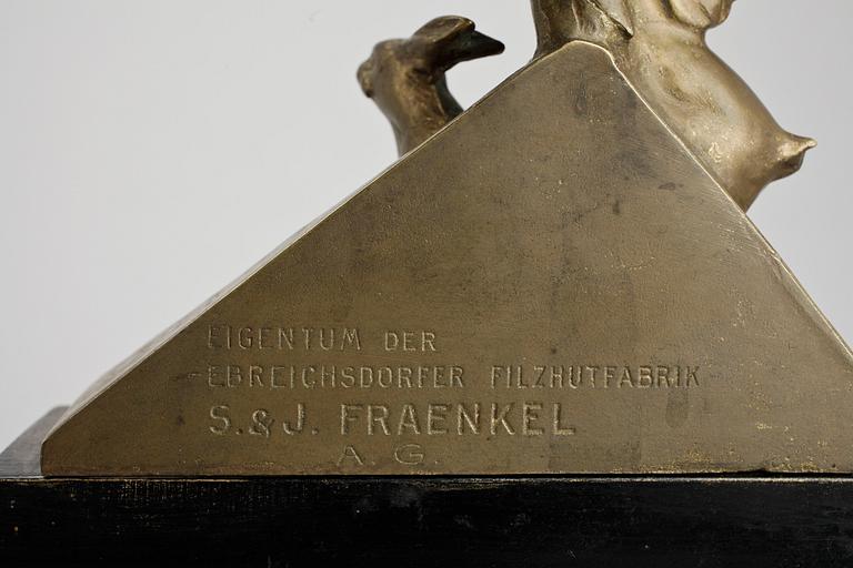SKULPTUR, brons, Tyskland, 1900-tal.