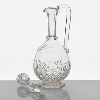 A Glass Service, likely Baccarat, France (118 pieces).