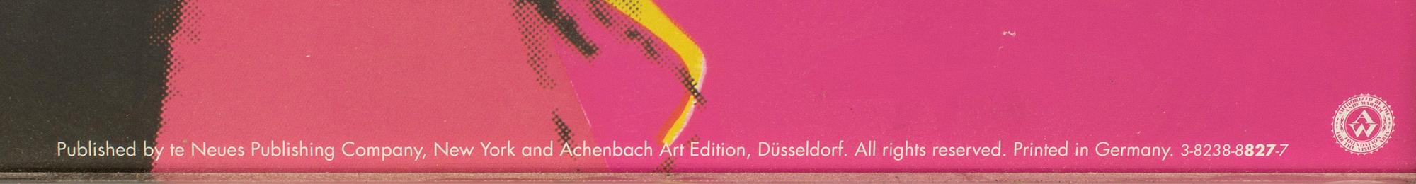 ANDY WARHOL, after, offset lithograph/poster, "Marilyn Monroe", 1993.
"Published by teNeues Publishing Company, New York.