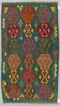 A RUG, kelim, ca 193 x 106 cm.