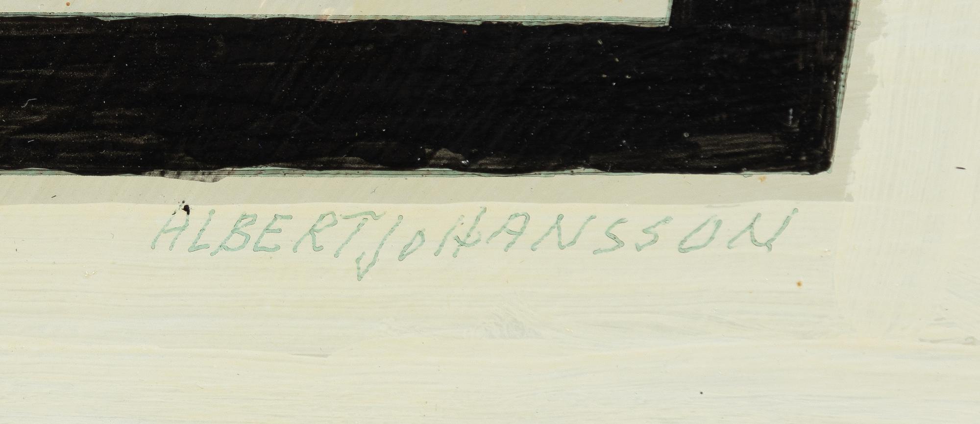 Albert Johansson, "Kanna och skål".