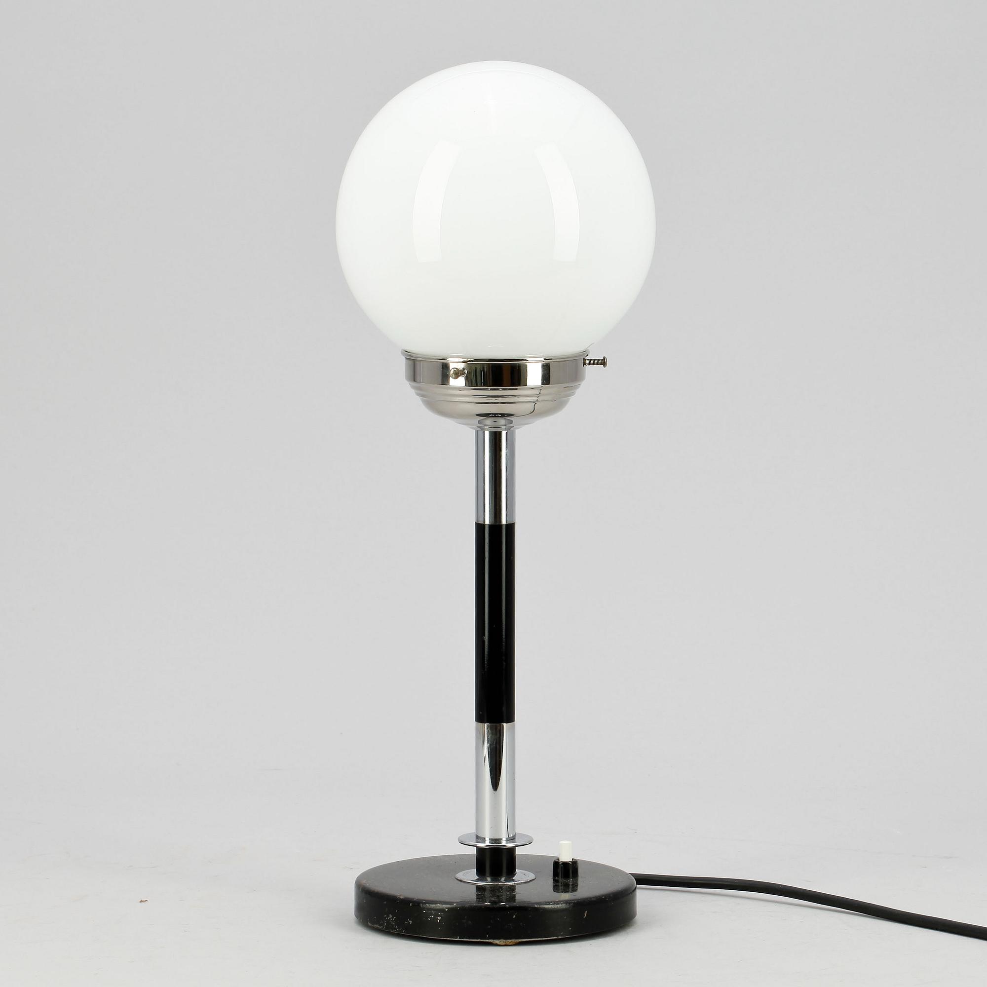 BORDSLAMPA, funkis, 1930-tal.