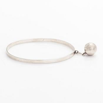 Saara Hopea, rannekoru, hopea, Ossian Hopea, Porvoo 1960.