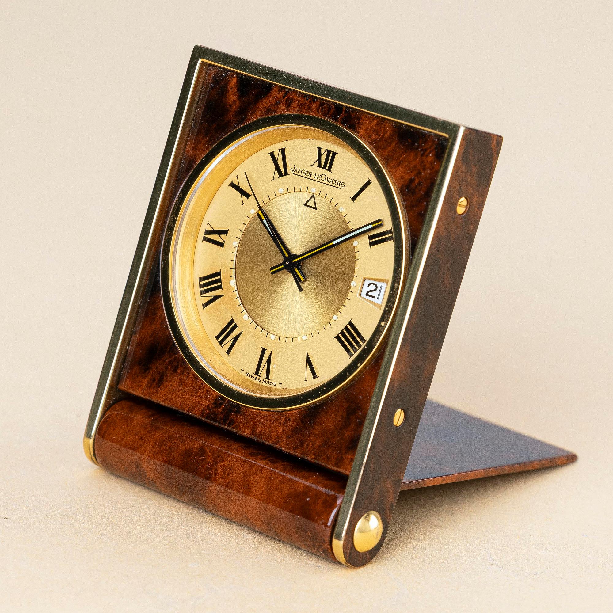 Jaeger-LeCoultre, "Travel Alarm Clock", ca 1970.