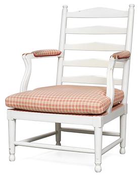 937. A Gustavian armchair.